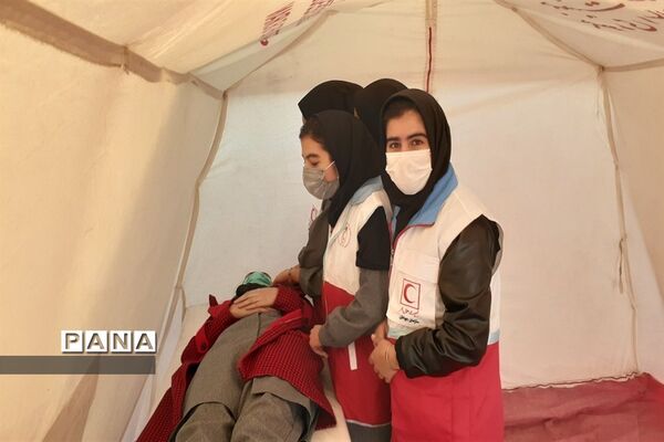 بیست و چهارمین مانورسراسری زلزله در  مدارس شهرستان کلات