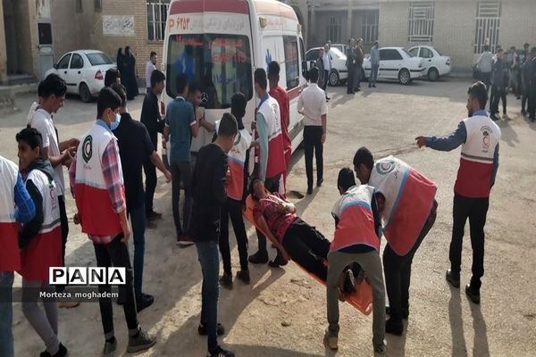 بیست و چهارمین مانور سراسری زلزله و ایمنی در مدارس شادگان