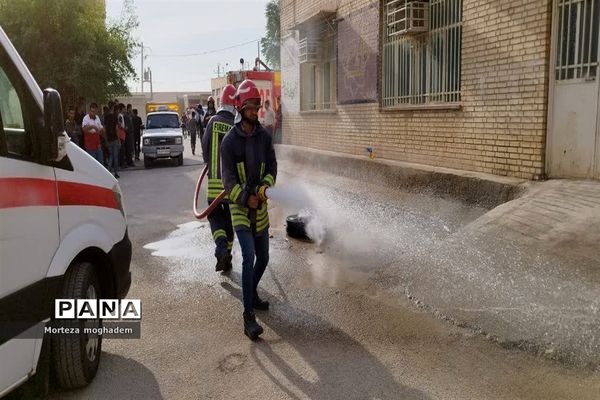 بیست و چهارمین مانور سراسری زلزله و ایمنی در مدارس شادگان