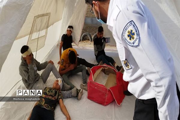 بیست و چهارمین مانور سراسری زلزله و ایمنی در مدارس شادگان