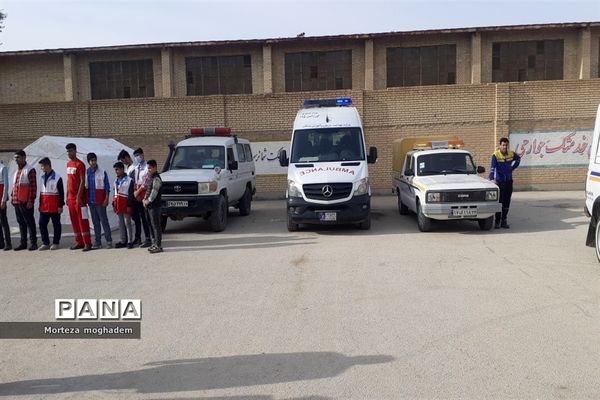 بیست و چهارمین مانور سراسری زلزله و ایمنی در مدارس شادگان