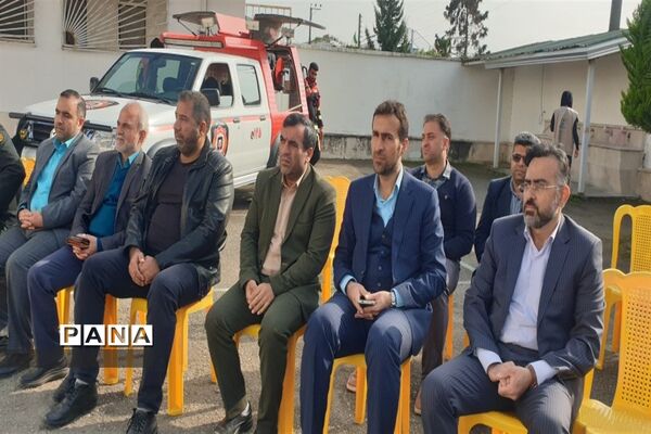 مانور سراسری زلزله در شهرستان محمودآباد