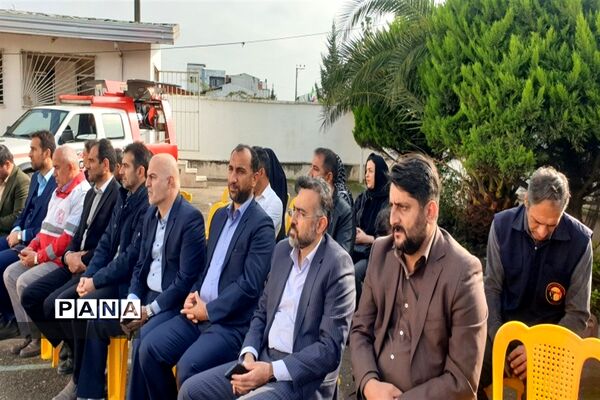 مانور سراسری زلزله در شهرستان محمودآباد