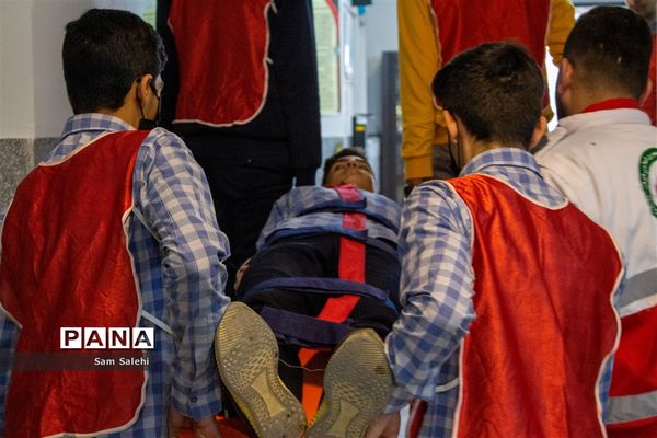 بیست و چهارمین مانور سراسری زلزله و ایمنی مدارس در اصفهان - 1