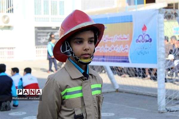 مانور سراسری زلزله در ساری