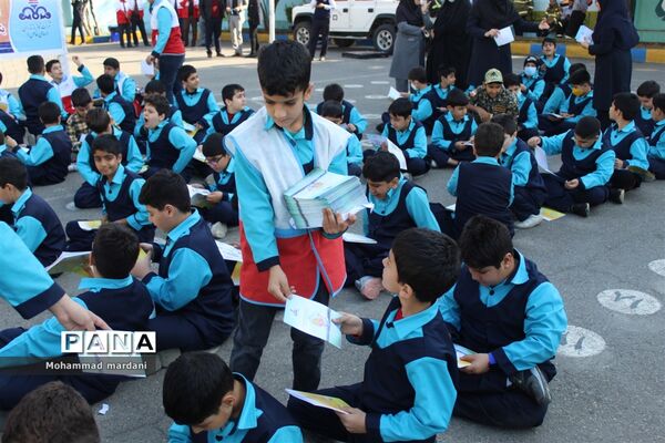 مانور سراسری زلزله در ساری