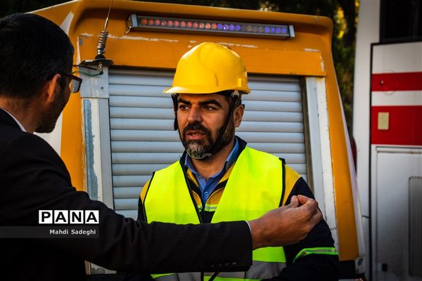 بیست و چهارمین مانور سراسری زلزله و ایمنی مدارس در اصفهان - 2