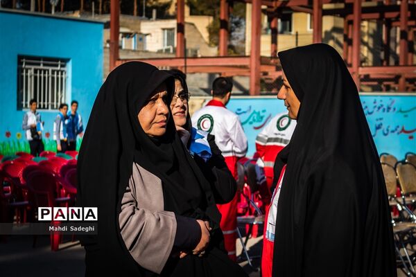 بیست و چهارمین مانور سراسری زلزله و ایمنی مدارس در اصفهان - 2