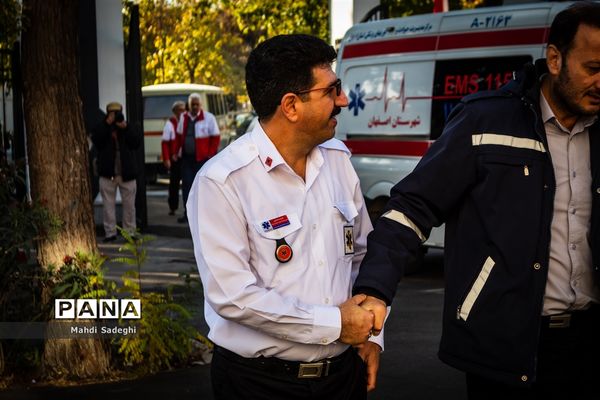 بیست و چهارمین مانور سراسری زلزله و ایمنی مدارس در اصفهان - 2