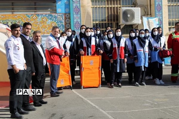 بیست و چهارمین مانور سراسری زلزله و ایمنی در مدارس ورامین