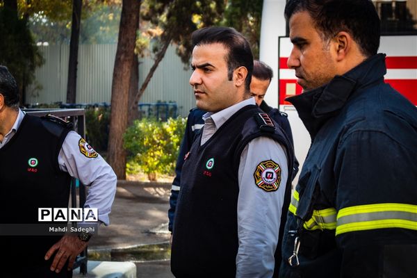 بیست و چهارمین مانور سراسری زلزله و ایمنی مدارس در اصفهان - 3