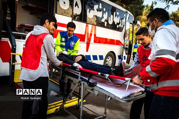 بیست و چهارمین مانور سراسری زلزله و ایمنی مدارس در اصفهان - 4