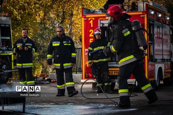 بیست و چهارمین مانور سراسری زلزله و ایمنی مدارس در اصفهان - 4