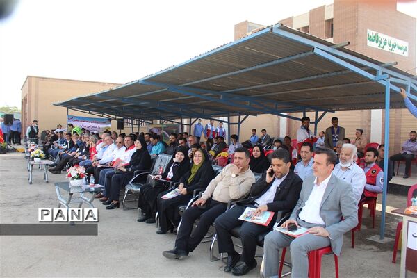 بیست و چهارمین مانور سراسری زلزله در اهواز