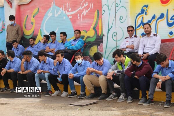 بیست و چهارمین مانور سراسری زلزله در اهواز