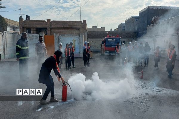 بیست و چهارمین مانور سراسری زلزله و ایمنی در شهرستان باوی