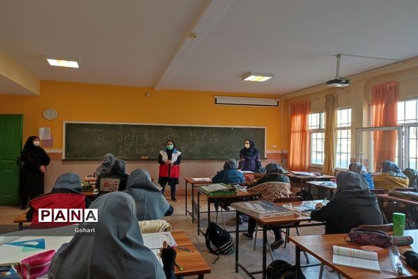 بیست و چهارمین مانور سراسری زلزله در هنرستان معصومیه