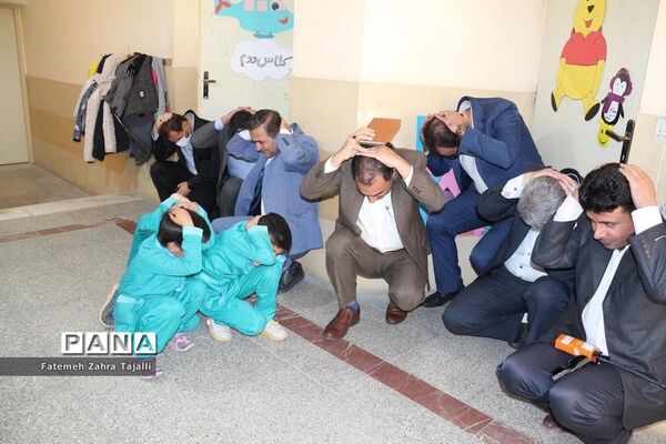 بیست و چهارمین مانور سراسری زلزله و ایمنی در سمنان