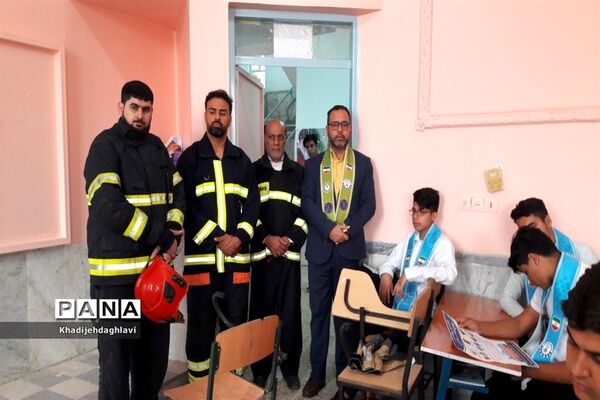 بیست و چهارمین مانور سراسری زلزله در حمیدیه