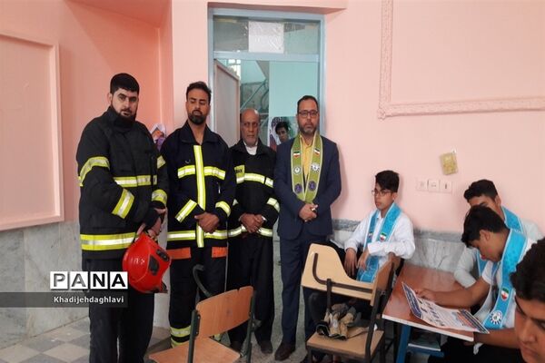 بیست و چهارمین مانور سراسری زلزله در حمیدیه