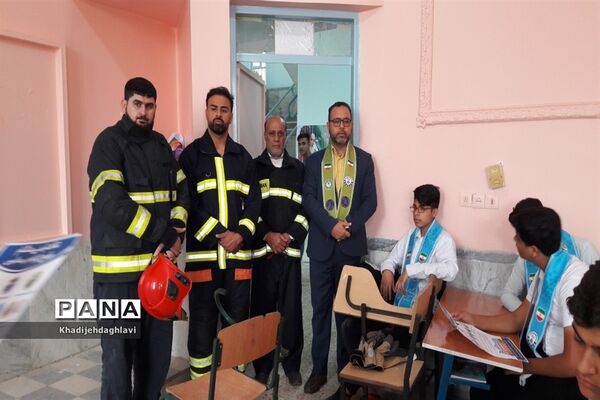 بیست و چهارمین مانور سراسری زلزله در حمیدیه