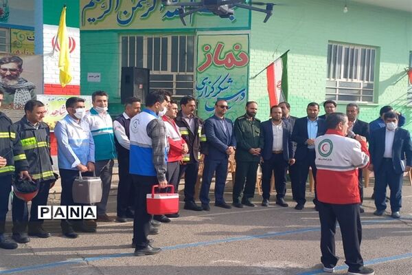 بیست و چهارمین مانور سراسری زلزله درشهرستان دزفول