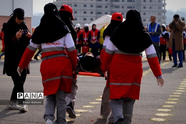 بیست و چهارمین مانور سراسری زلزله و ایمنی در تبریز