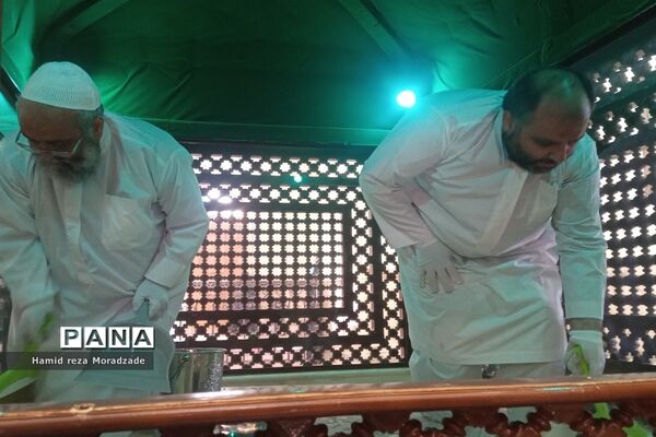 آیین معنوی غبارروبی مرقد شهید آیت الله مدرس (ره)