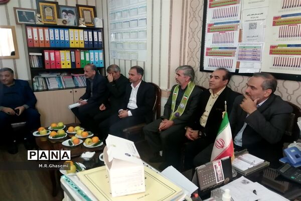 بیست و چهارمین مانور سراسری زلزله و ایمنی مدارس در ناحیه چهار آموزش و پرورش قم