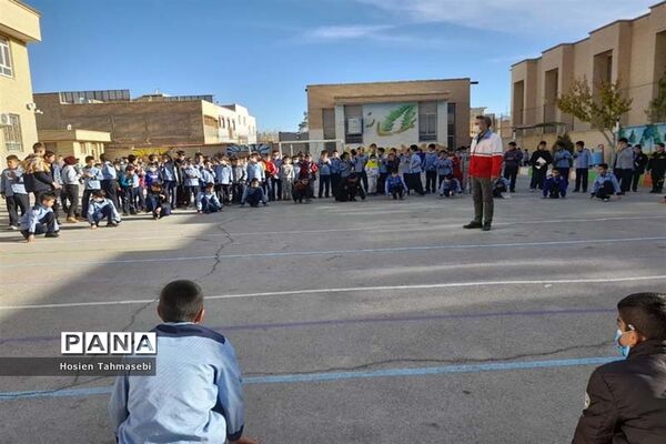 بیست و چهارمین مانور سراسری زلزله و ایمنی مدارس در آباده