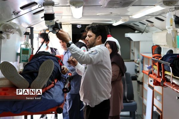 بیست و چهارمین مانور سراسری زلزله و ایمنی مدارس در شهرستان زابل