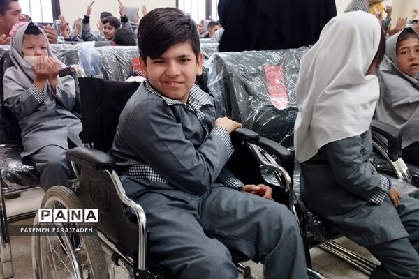 گرامیداشت هفته معلولان در آموزشگاه استثنایی سردار سلیمانی فشافویه