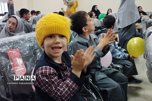 گرامیداشت هفته معلولان در آموزشگاه استثنایی سردار سلیمانی فشافویه