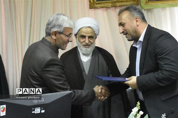 آیین معارفه مدیر آموزش و پرورش بهنمیر