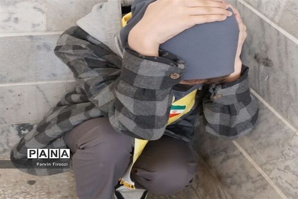 بیست و چهارمین مانور سراسری زلزله و ایمنی مدارس در شهرستان جعفرآباد قم-2