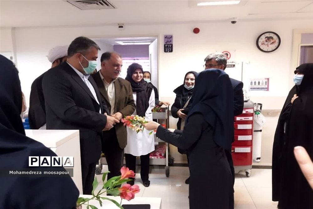 تقدیر از پرستاران ملارد توسط فرماندار و امام جمعه این شهرستان