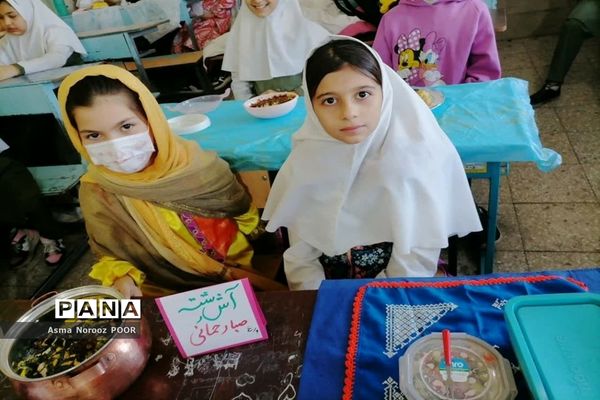 جشنواره غذای سالم درآموزشگاه الله‌اکبر اسلامشهر