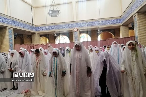 اجرای طرح پیوند مسجد و مدرسه ویژه کلاس ششمی‌های دبستان معارف ناحیه 3 شیراز