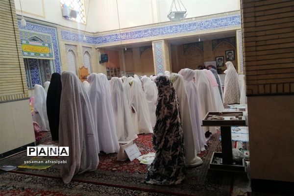 اجرای طرح پیوند مسجد و مدرسه ویژه کلاس ششمی‌های دبستان معارف ناحیه 3 شیراز