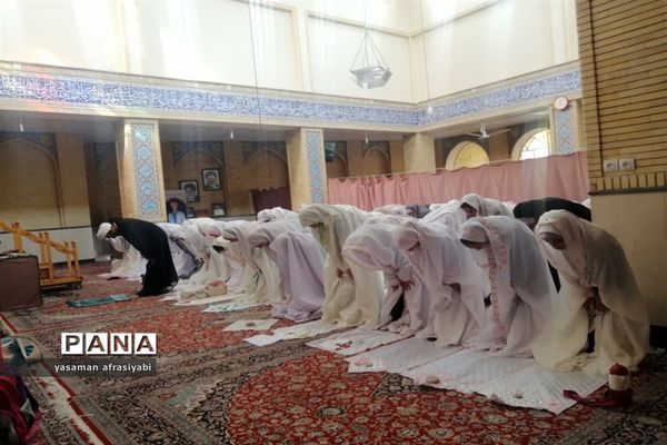 اجرای طرح پیوند مسجد و مدرسه ویژه کلاس ششمی‌های دبستان معارف ناحیه 3 شیراز