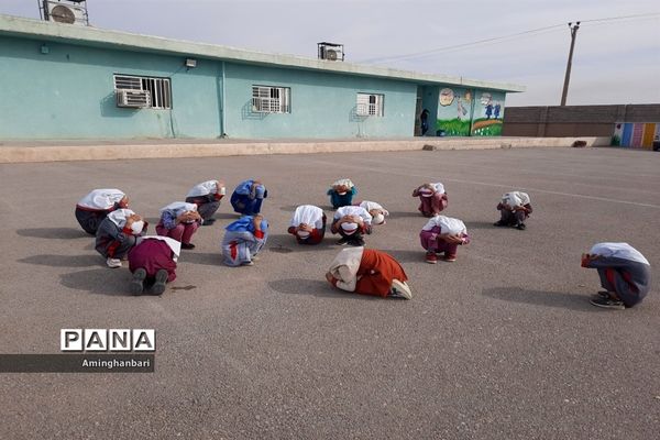 بیست و چهارمین مانور سراسری زلزله و ایمنی در مدارس عشایری خوزستان