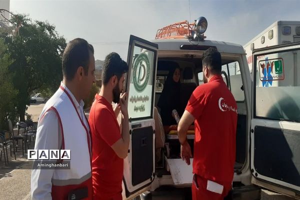 بیست و چهارمین مانور سراسری زلزله و ایمنی در مدارس عشایری خوزستان