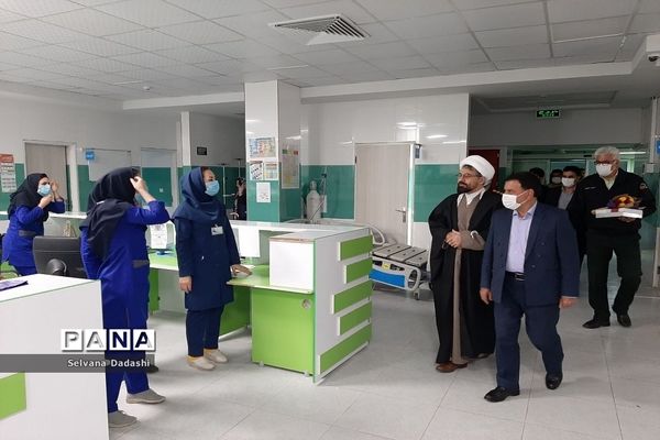 تجلیل امام جمعه خرمدره از پرستاران