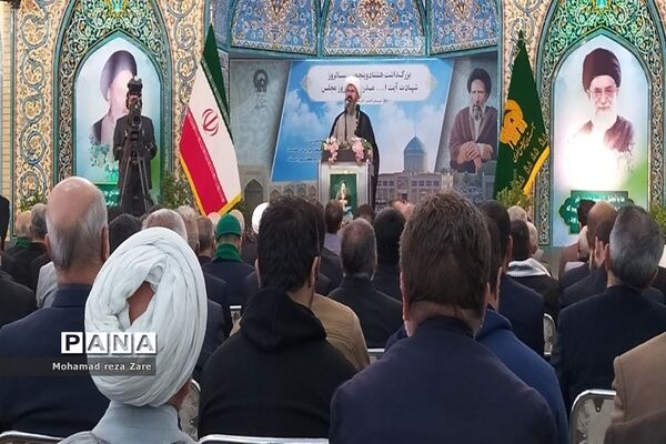 آیین بزرگداشت هشتاد و پنجمین سالروز شهید آیت الله مدرس(ره) در کاشمر