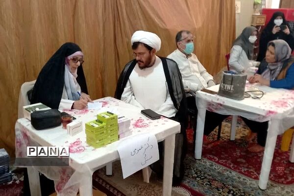اردوی جهادی هاجران ناحیه امیرالمومنین سپاه محمد رسوال‌الله تهران در مسجد امام‌علی(ع) روستای مهرآباد رودهن