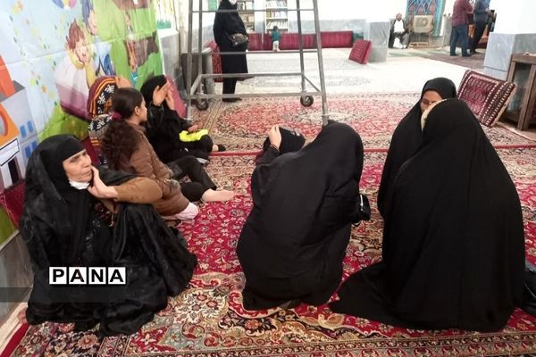 اردوی جهادی هاجران ناحیه امیرالمومنین سپاه محمد رسوال‌الله تهران در مسجد امام‌علی(ع) روستای مهرآباد رودهن