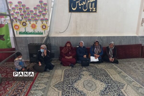اردوی جهادی هاجران ناحیه امیرالمومنین سپاه محمد رسوال‌الله تهران در مسجد امام‌علی(ع) روستای مهرآباد رودهن