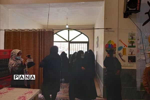 اردوی جهادی هاجران ناحیه امیرالمومنین سپاه محمد رسوال‌الله تهران در مسجد امام‌علی(ع) روستای مهرآباد رودهن