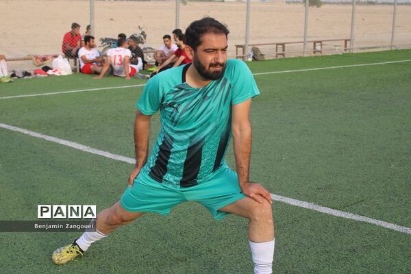 مسابقات مینی فوتبال جام پرچم روستاهای بخش چغادک شهرستان بوشهر
