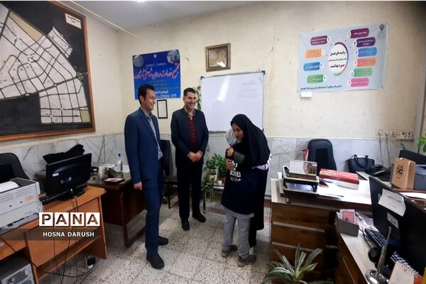 تقدیر از کارشناسان سلامت ناحیه هفت مشهد در روز پرستار
